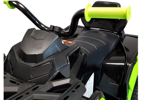 Quad na Akumulator BDM0906 Pompowane Koła Czarny LEAN CARS