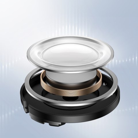 Słuchawki bezprzewodowe Bowie E19 TWS dokanałowe USB-C - czarne BASEUS