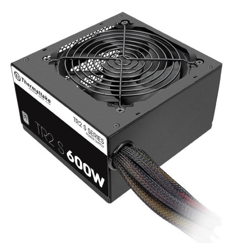 Zasilacz TR2 S Black 600W (80+ 230V EU, 2xPEG, 120mm, Single Rail) Thermaltake