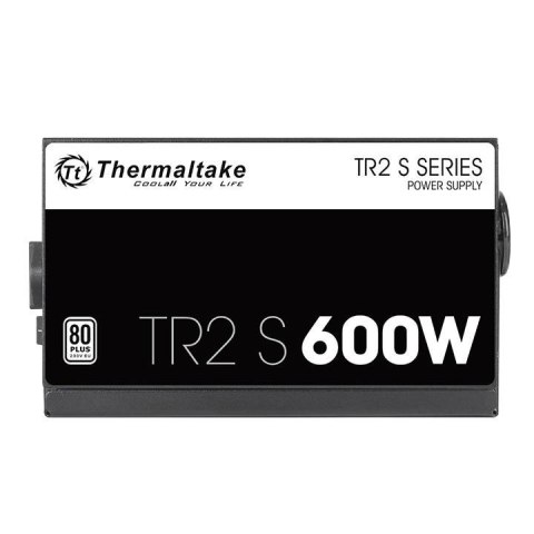 Zasilacz TR2 S Black 600W (80+ 230V EU, 2xPEG, 120mm, Single Rail) Thermaltake