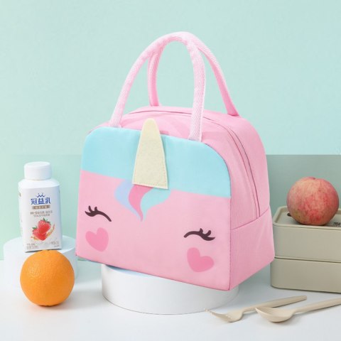 Torba Termiczna Izolacyjna Śniadaniowa Lunch Bag Jednorożec 23cm LEAN
