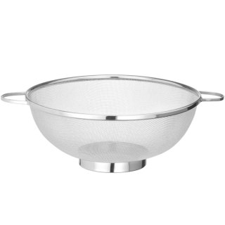 Cedzak sitko druszlak z uchwytami STAL śr. 310 x 126 mm Hendi