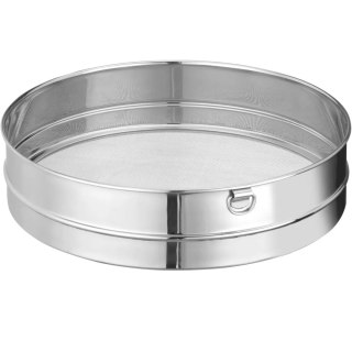 Sito stalowe gęste do przesiewania mąki śr. 308 x 74 mm Hendi