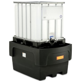 Wanna wychwytowa podstawa pod 1 zbiornik IBC 1100L plastikowa PE CEMO 10950 GSG24