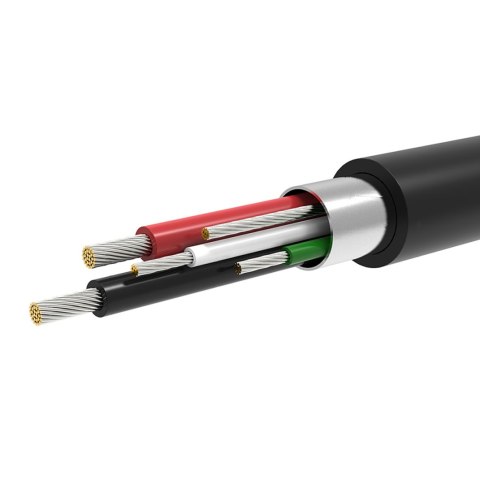 Adapter przejściówka mini USB-B (męski) - USB-A (żeński) OTG 10cm - szary UGREEN