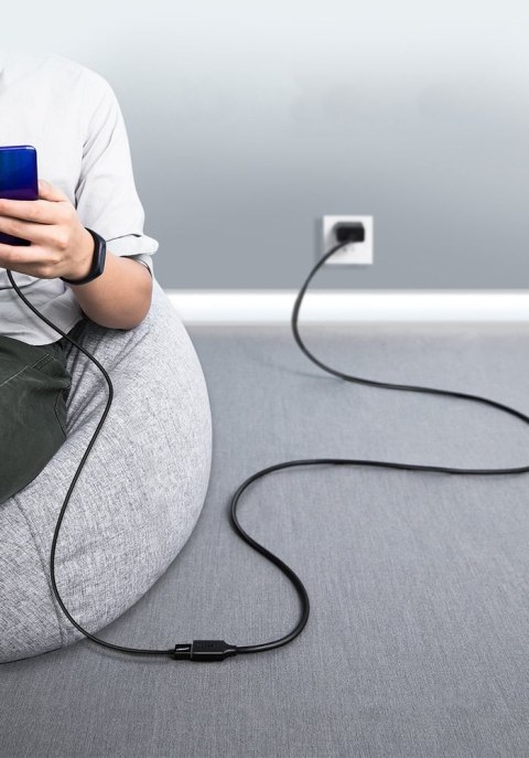 Przedłużacz przejściówka przewodu USB 3.0 2m czarny UGREEN