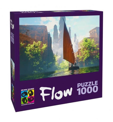 Puzzle 1000 elementów Flow Łódź Granna
