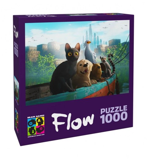 Puzzle 1000 elementów Flow Postacie z filmu Granna