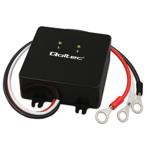 Balanser napięcia 24V do akumulatorów 2x12V | 5A | LiFePO4 AGM GEL Qoltec