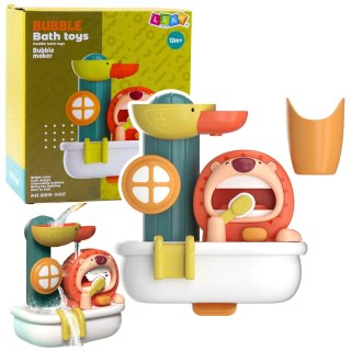 Zabawka Do Kąpieli Maszynka Do Robienia Piany Lew Kaczka LEAN Toys