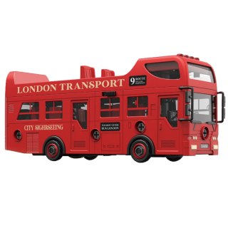 Autobus Piętrowy Do Skręcania London Transport Narzędzia Światła Dźwięki LEAN Toys