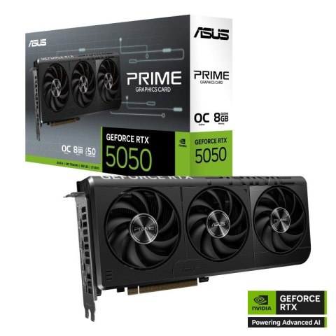 Karta graficzna GeForce RTX 5050 PRIME 8G OC GDDR6 128BIT DP/HDMI Asus