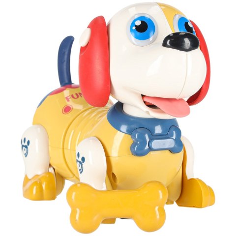 Pies piesek interaktywny z kością robot reaguje na dotyk Kik Sp. z o. o. Sp. k.