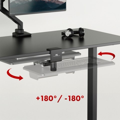 Uchwyt podbiurkowy na klawiaturą MC-108B Maclean