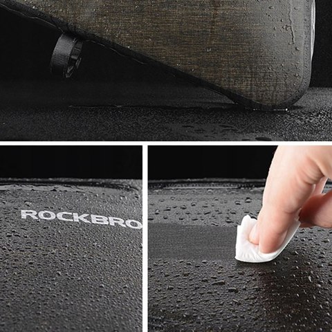 Torba rowerowa mocowane na ramę 5l AS-017 - ciemnozielona ROCKBROS