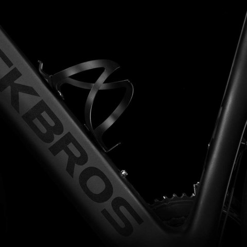 Uchwyt aluminiowy rowerowy na bidon butelkę - czarny ROCKBROS