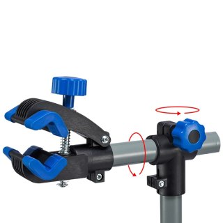 Wielofunkcyjny stojak serwisowy uchwyt do rowerów podłogowy - czarny ROCKBROS