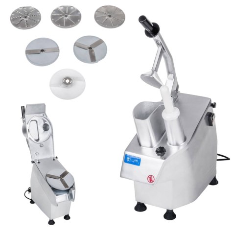 Krajalnica szatkownica elektryczna do warzyw i owoców + 5 TARCZ Royal Catering