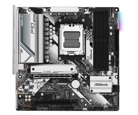 Płyta główna B650M PRO RS AM5 4DDR5 HDMI/DP mATX ASRock