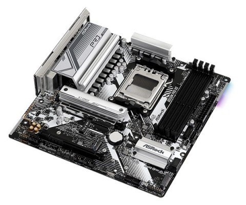 Płyta główna B650M PRO RS AM5 4DDR5 HDMI/DP mATX ASRock