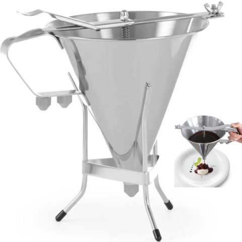 Dozownik pistolet stalowy do sosów i kremów Kitchen Line - Hendi 551813 Hendi