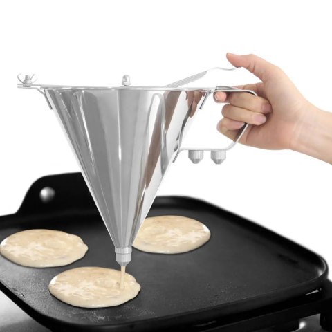 Dozownik pistolet stalowy do sosów i kremów Kitchen Line - Hendi 551813 Hendi