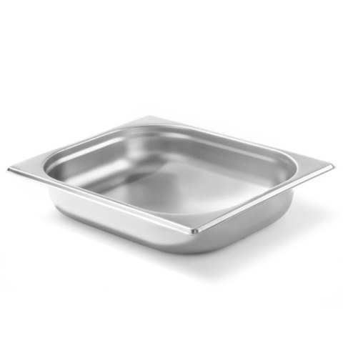 Pojemnik GN 1/2 wys. 65 mm ze stali nierdzewnej - Hendi 800324 Hendi