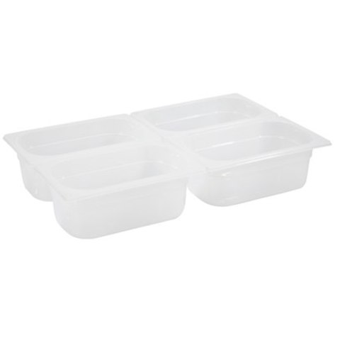 Pojemnik gastronomiczny z polipropylenu GN 1/4 wys. 150 mm - Hendi 880319 Hendi