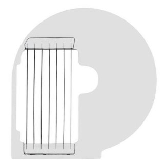 Tarcza do frytek 10mm - Hendi 280614 Hendi