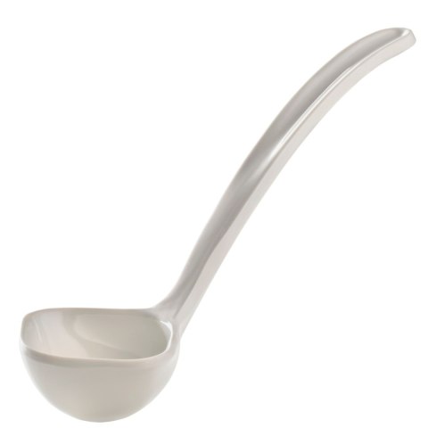 Chochelka do sosu z melaminy poj. 0.4L dł. 170mm biała - Hendi 563632 Hendi