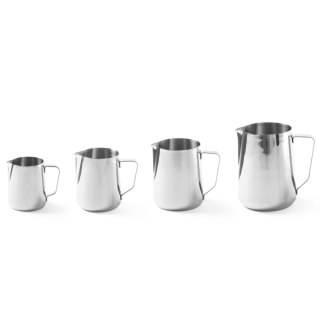 Dzbanek kubek stalowy do spieniania mleka do kawy cappuccino 0.9L - Hendi 451526 Hendi
