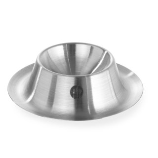 Kieliszek podstawka z rantem do jajka stal nierdzewna zestaw 6szt. - Hendi 441466 Hendi