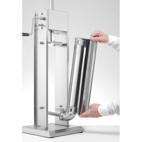 Nadziewarka napełniacz do kiełbasy pionowa stal nierdzewna Profi Line 7L - Hendi 282090 Hendi