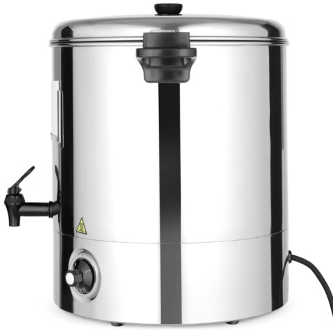 Warnik podgrzewacz do wody grzanego wina stalowy 2200W 28L - Hendi 209905 Hendi