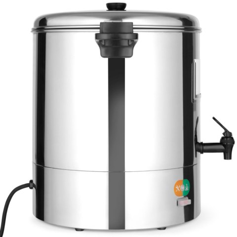 Warnik podgrzewacz do wody grzanego wina stalowy 2200W 28L - Hendi 209905 Hendi