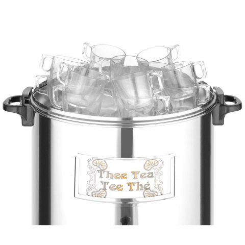 Warnik podgrzewacz do wody grzanego wina stalowy 2200W 28L - Hendi 209905 Hendi