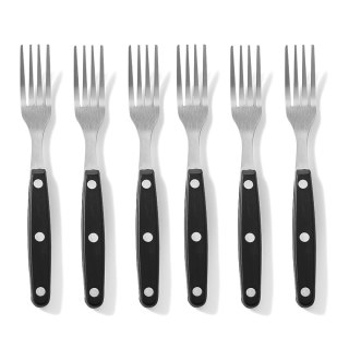 Widelec do steków ze stali nierdzewnej zestaw 6szt. - Hendi 781432 Hendi