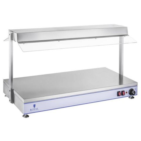 Elektryczna płyta taca grzewcza kompaktowa 4 lampy halogenowe 2000W 230V Royal Catering