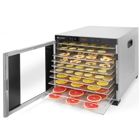 Suszarka do żywności grzybów ziół owoców 10 rusztów Profi Line Hendi 229026 Hendi