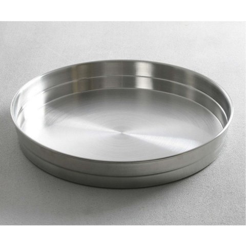 Taca kelnerska głęboka z rantem stalowa okrągła śr. 31.5cm Hendi