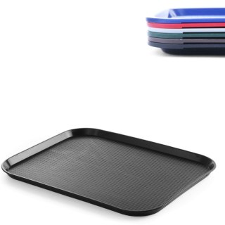 Taca z polipropylenu Fast Food 30.5x41.5cm - czarna Hendi
