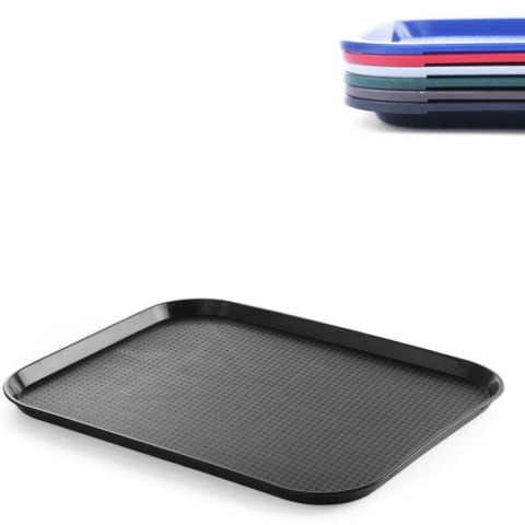 Taca z polipropylenu Fast Food 30.5x41.5cm - czarna Hendi