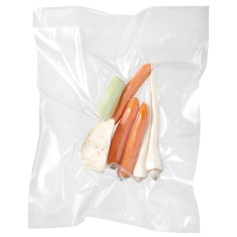 Worki moletowane do pakowarek próżniowych listwowych 150x250mm 100szt. Hendi