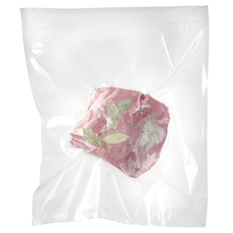 Worki moletowane do pakowarek próżniowych listwowych 150x400mm 100szt. Hendi