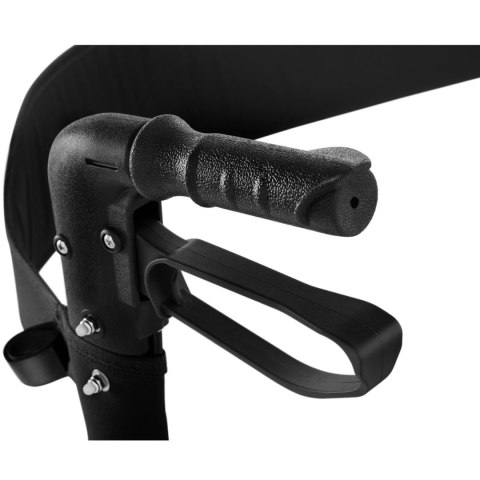 Balkonik chodzik podpórka dla seniora z siedziskiem i torbą na zakupy do 136kg - złoty UNIPRODO