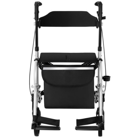 Balkonik chodzik rehabilitacyjny 2w1 z funkcją wózka składany z torbą do 136kg UNIPRODO