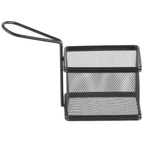 Koszyk do podawania smażonych przekąsek miniaturowy z uchwytem 100x80x75 mm - Hendi 425619 Hendi