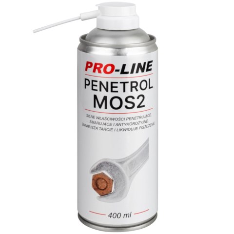Odrdzewiacz silnie penetrujący PENETROL MoS2 PRO-LINE spray 400ml PRO-LINE