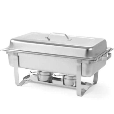 Podgrzewacz do potraw na pastę Economic GN 1/1 - zestaw 2 szt. Hendi 472613 Hendi