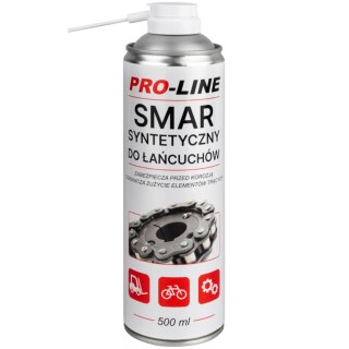 Syntetyczny smar do łańcuchów PRO-LINE spray 500ml PRO-LINE